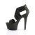 Pleaser ASPIRE-669 Black Elastic Band-Faux Leather/Black Matte EU-39 / US-9