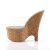 Pleaser BEAU-601 Clear-Tan/Cork EU-35 / US-5