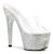 Pleaser BEJEWELED-701DM Clear/Silver Multi RS EU-35 / US-5