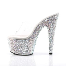 Pleaser BEJEWELED-701MS Clear/Silver Multi RS EU-37 / US-7