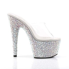Pleaser BEJEWELED-701MS Clear/Silver Multi RS EU-38 / US-8