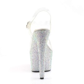 Pleaser BEJEWELED-708DM Clear/Silver Multi RS EU-36 / US-6