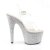 Pleaser BEJEWELED-708DM Clear/Silver Multi RS EU-37 / US-7