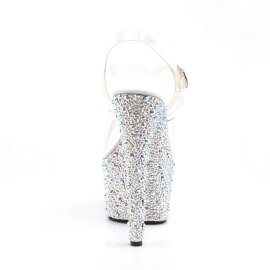 Pleaser BEJEWELED-708MS Clear/Silver Multi RS EU-35 / US-5