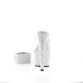 Pleaser BEJEWELED-712RS Clear/Silver Multi RS EU-37 / US-7