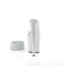 Pleaser BEJEWELED-812RS Clear/Silver Multi RS EU-37 / US-7