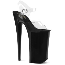 Pleaser BEYOND-008 Clear/Black EU-42 / US-12