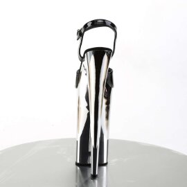 Pleaser BEYOND-009 Black/Silver Chrome EU-37 / US-7