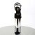 Pleaser BEYOND-009 Black/Silver Chrome EU-38 / US-8