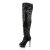Pleaser BLONDIE-R-3011 Black Sequins/Black EU-41 / US-11