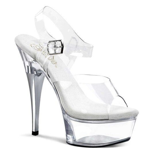 Pleaser CAPTIVA-608 Clear/Clear EU-35 / US-5