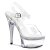 Pleaser CAPTIVA-608 Clear/Clear EU-35 / US-5