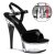 Pleaser CAPTIVA-609 Black Patent/Clear EU-41 / US-11