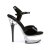 Pleaser CAPTIVA-609 Black Patent/Clear EU-42 / US-12