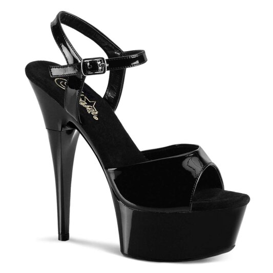 Pleaser CAPTIVA-609 Black Patent/Black EU-35 / US-5