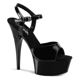 Pleaser CAPTIVA-609 Black Patent/Black EU-39 / US-9