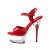 Pleaser CAPTIVA-609 Red Patent/Clear EU-35 / US-5
