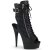 Pleaser DELIGHT-1016-1 Black Faux Leather/Black Matte EU-36 / US-6
