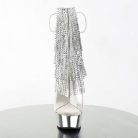 Pleaser DELIGHT-1017RSF Clear-Silver/Silver Chrome EU-40...