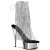 Pleaser DELIGHT-1017RSF Clear-Silver/Silver Chrome EU-36 / US-6