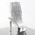 Pleaser DELIGHT-1017RSF Clear-Silver/Silver Chrome EU-37 / US-7