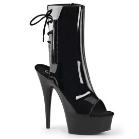 Pleaser DELIGHT-1018 Black Patent/Black EU-35 / US-5