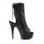 Pleaser DELIGHT-1018 Black Faux Leather/Black EU-42 / US-12
