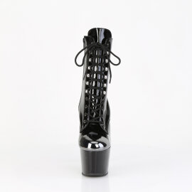 Pleaser ADORE-1020ESC Platform Ankle Boots Patent Black