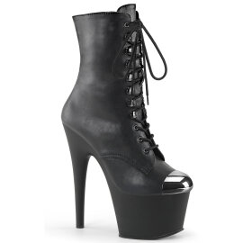 Pleaser ADORE-1020ESC Platform Ankle Boots Faux Leather...