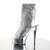 Pleaser DELIGHT-1018G Silver Glitter/Silver Chrome EU-35 / US-5