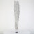 Pleaser ADORE-3019C-RSF Platform Overknee Boots Clear Rhinestones Silver