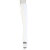 Pleaser ADORE-3019HWR Platform Overknee Boots Hologram White