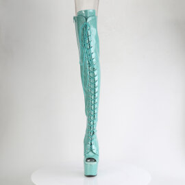 Pleaser ADORE-3021GP Platform Overknee Boots Patent...