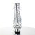 Pleaser DELIGHT-1018HG Silver Hologram Ostrich Pu/Silver Chrome EU-36 / US-6