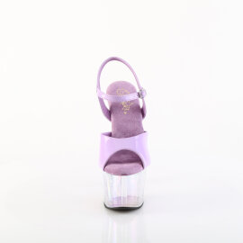 Pleaser ADORE-709HT Platform Sandalettes Hologram Smoke...
