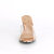 Fabulicious BELLE-301 Mules Clear Gold