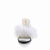 Fabulicious BELLE-301F Mules Clear Faux Leather White