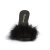 Fabulicious CLASSIQUE-01F Mules Faux Leather Black