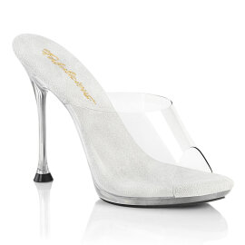 Fabulicious CUPID-401 Mules Clear