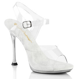 Fabulicious CUPID-408 Sandalettes Clear