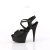 Pleaser DELIGHT-624-1 Platform Sandalettes Faux Leather Black