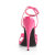 Devious DOMINA-108 Sandalettes Patent Pink