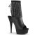 Pleaser DELIGHT-1018RSF Black Faux Leather/Black Matte EU-36 / US-6
