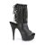 Pleaser DELIGHT-1018RSF Black Faux Leather/Black Matte EU-36 / US-6