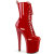 Pleaser ENCHANT-1040 Platform Ankle Boots Patent Red