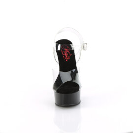 Pleaser EXCITE-608 Platform Sandalettes Clear