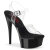 Pleaser EXCITE-608 Platform Sandalettes Clear