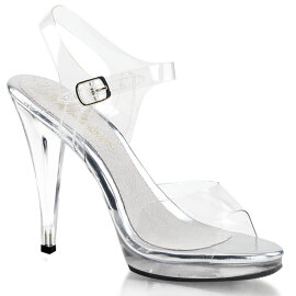Fabulicious FLAIR-408 Sandalettes Clear