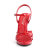 Fabulicious FLAIR-420 Sandalettes Patent Red