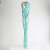 Pleaser FLAMINGO-3020GP Platform Overknee Boots Patent Glitter Turquoise
